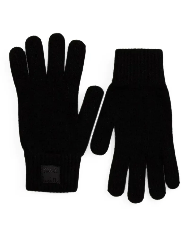 Paul Smith Handschuhe aus Kaschmirgemisch - Schwarz Schwarz