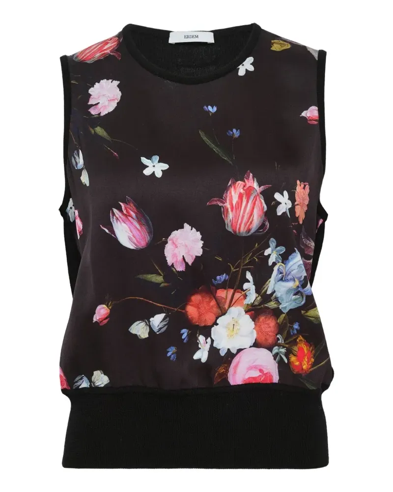 Erdem Ärmeloses Oberteil - Schwarz Schwarz
