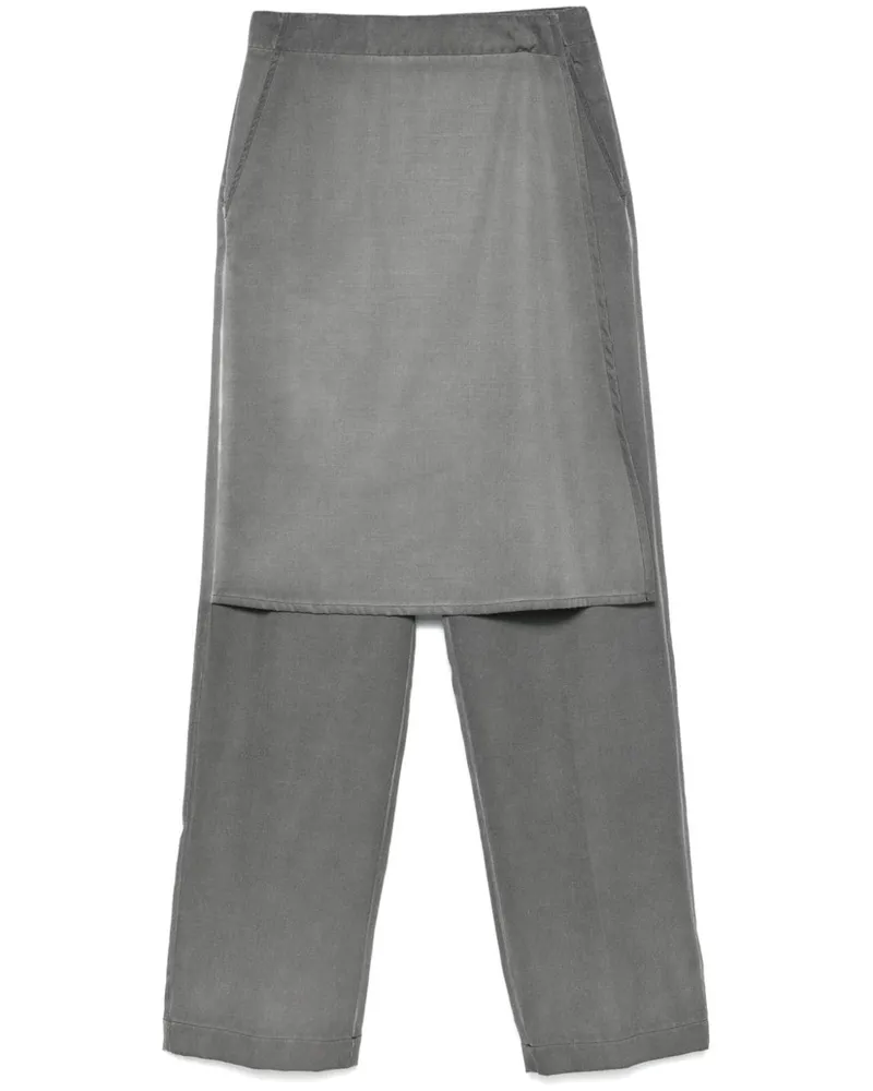 SUNNEI Hose im Layering-Look - Grau Grau
