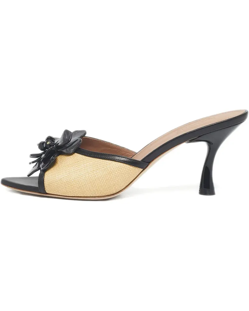 Malone Souliers Cyd Sandalen mit Blume - Nude Nude