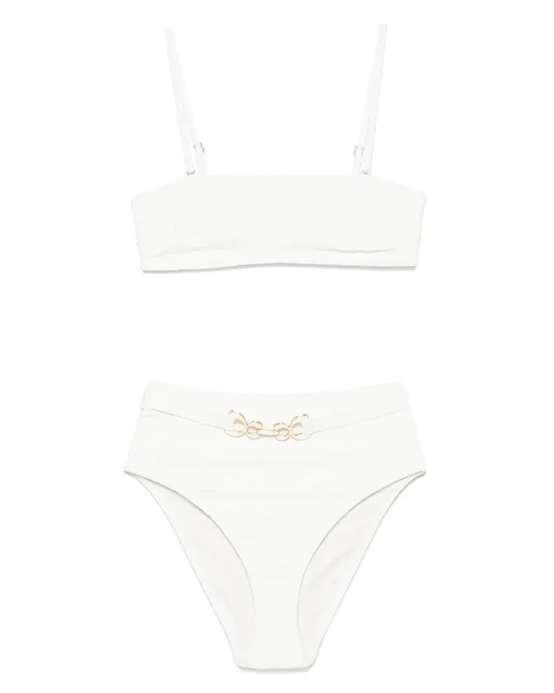 Zimmermann Maxine Bikini - Weiß Weiß