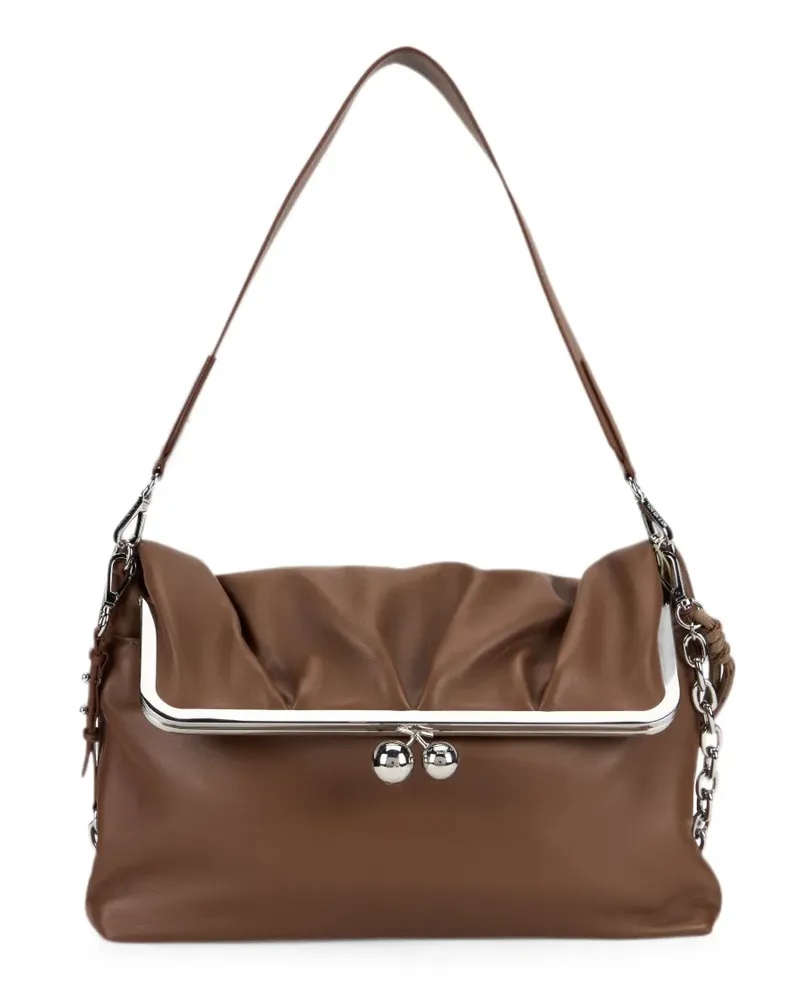 Max Mara Pasticcino leather shoulder bag - Braun Braun