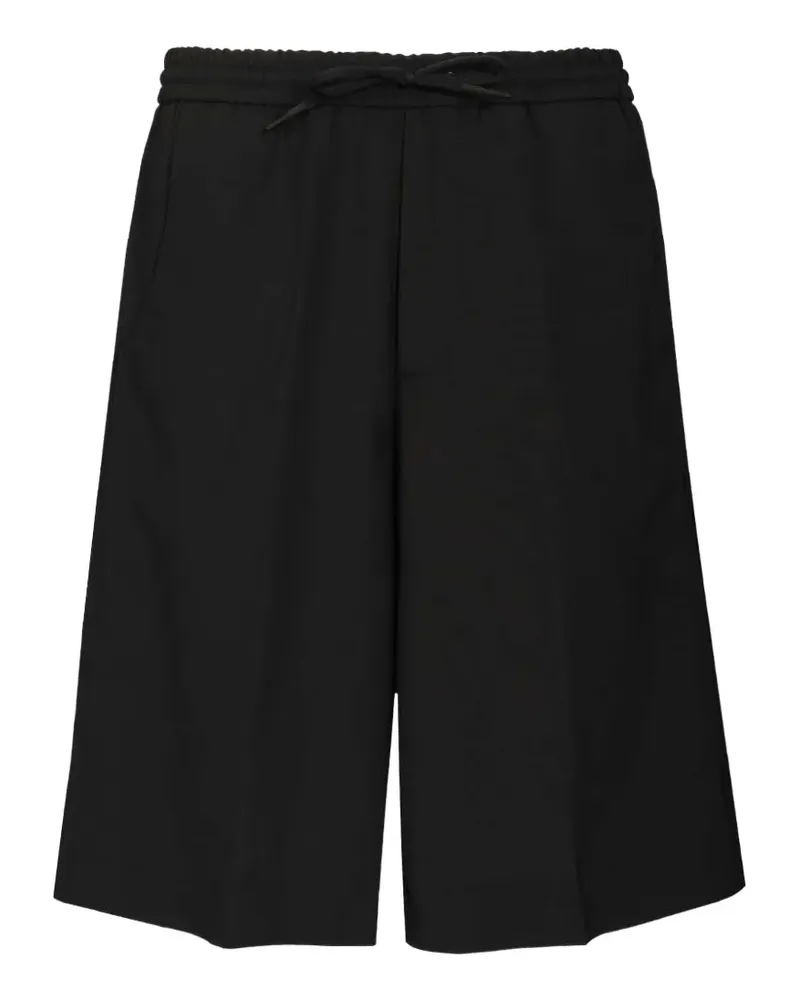 nine:inthe:morning Basil drawstring shorts - Schwarz Schwarz