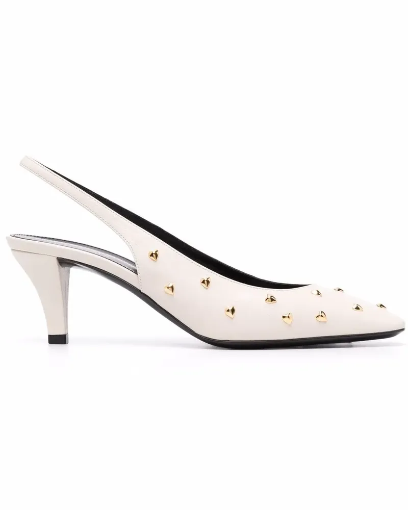 Saint Laurent Carole Pumps 60mm - Nude Nude