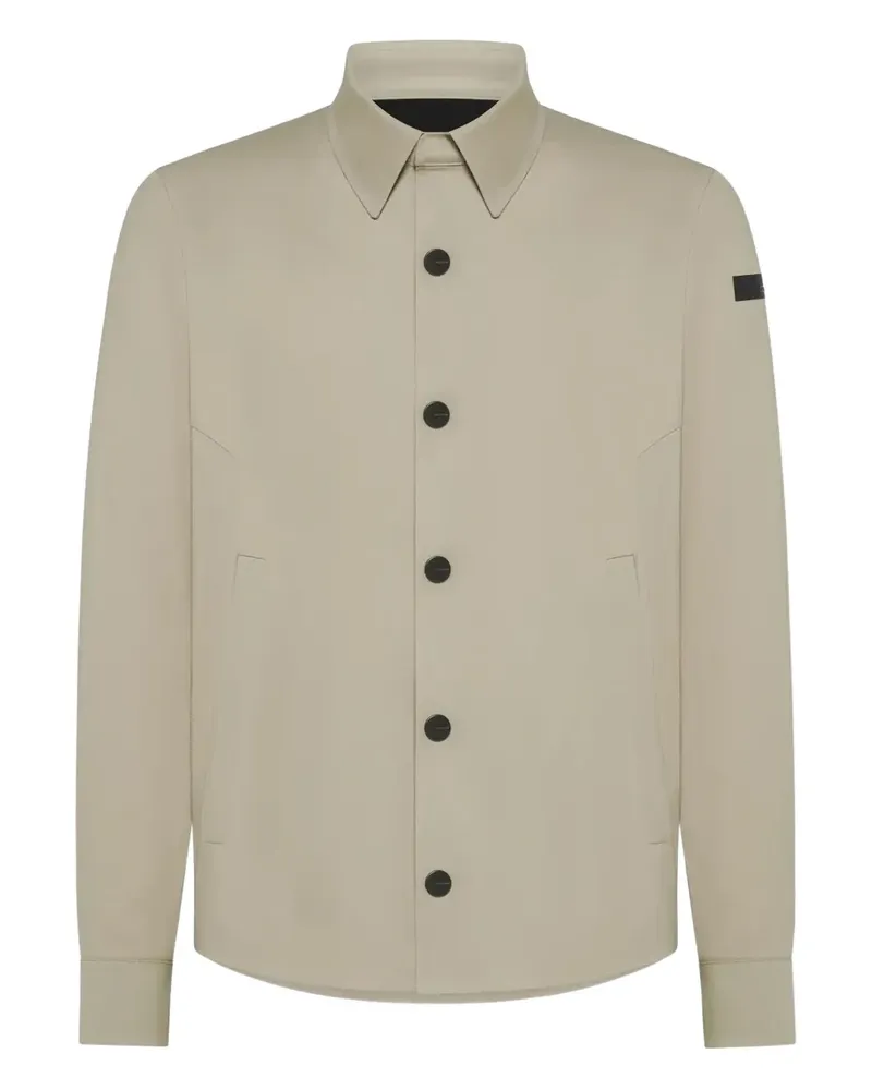 Roberto Ricci Designs Hemdjacke mit Logo-Patch - Nude Nude
