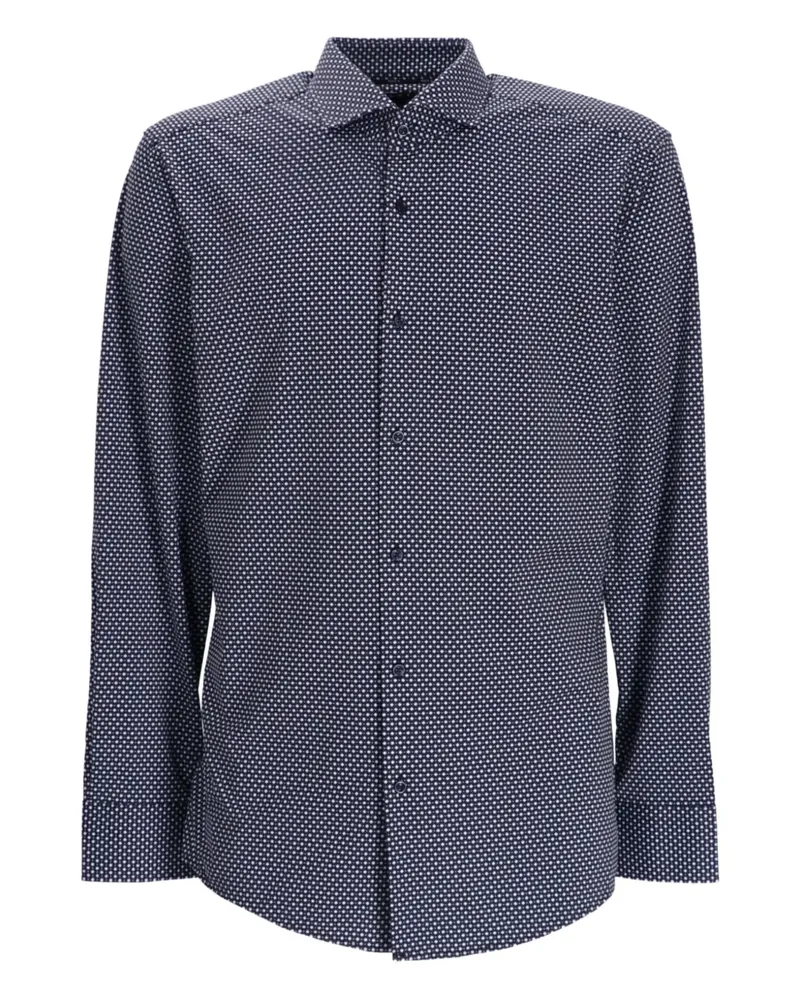 HUGO BOSS Klassisches Hemd - Blau Blau