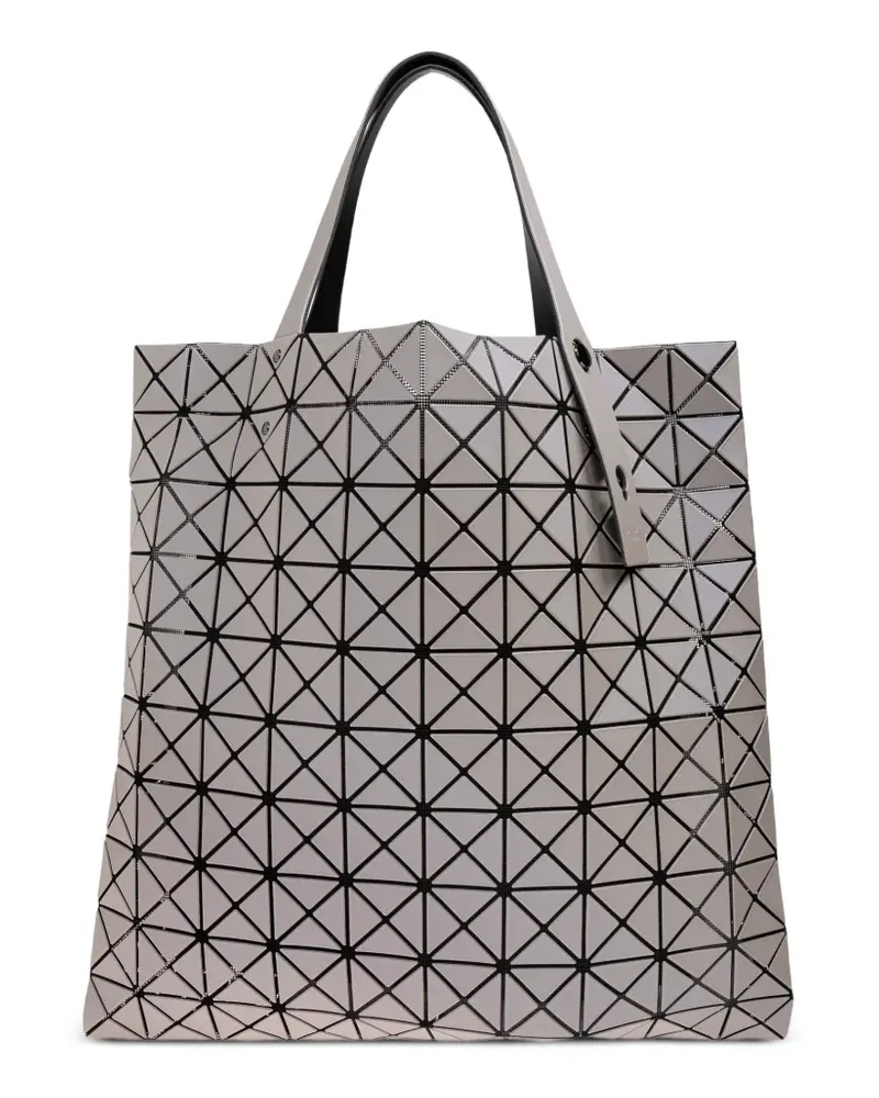 Issey Miyake geometric-pattern tote bag - Grau Grau