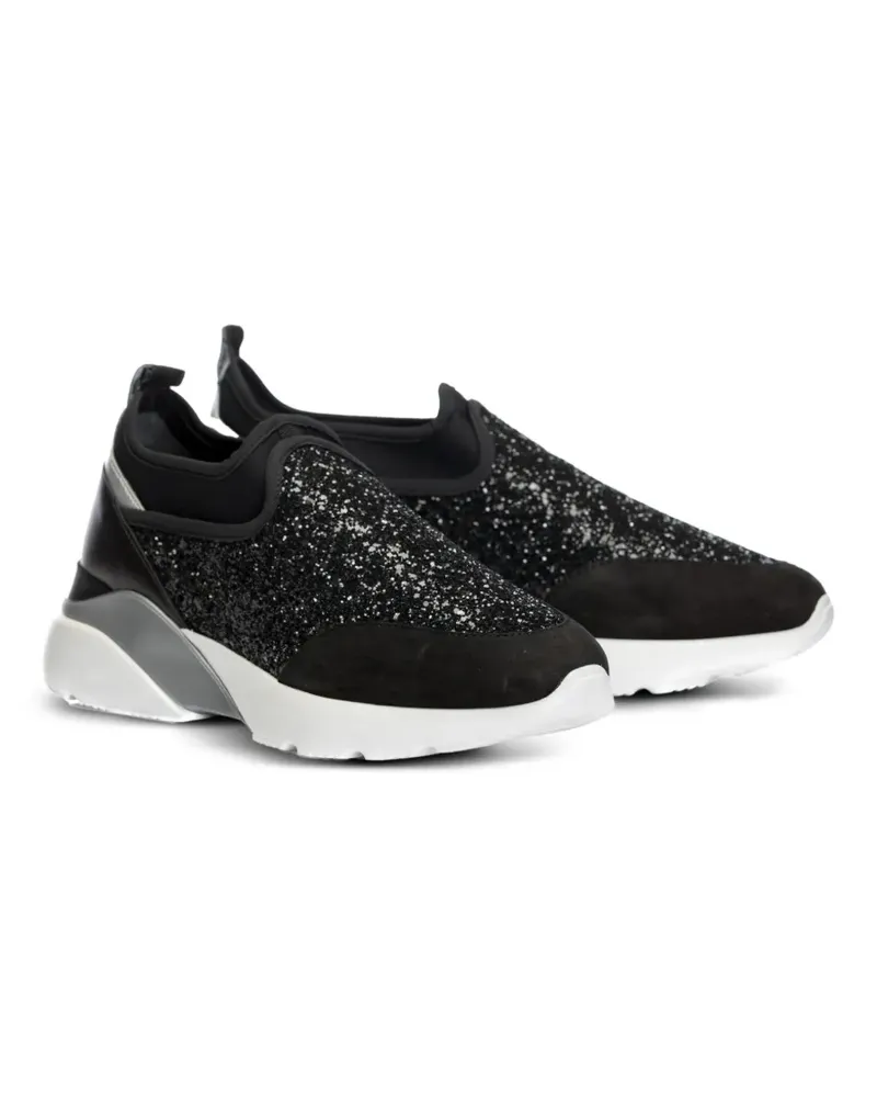 Hogan Active One H385 Sneakers mit Glitzer - Blau Blau