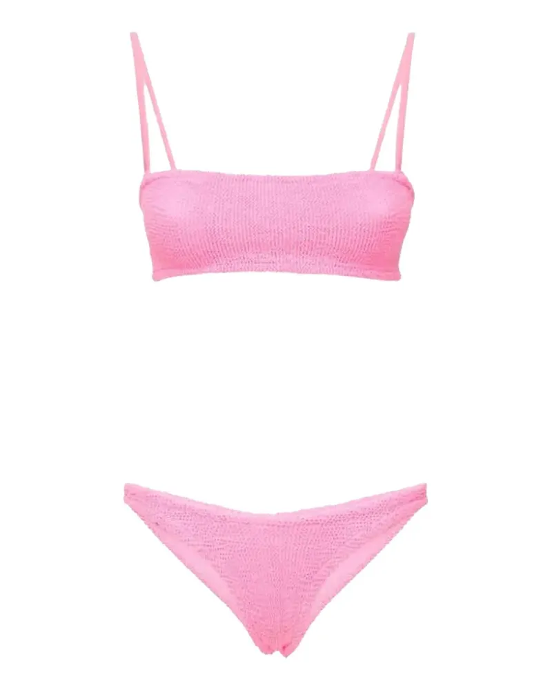 Hunza G Gigi crinkle bikini - Rosa Rosa