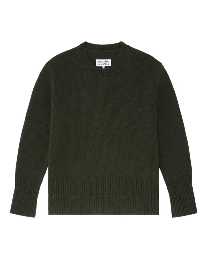 Maison Margiela Pullover mit rundem Ausschnitt - Grün Grün