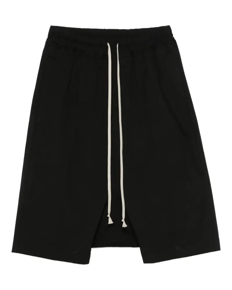 Rick Owens Shorts mit Kordelzug - Schwarz Schwarz