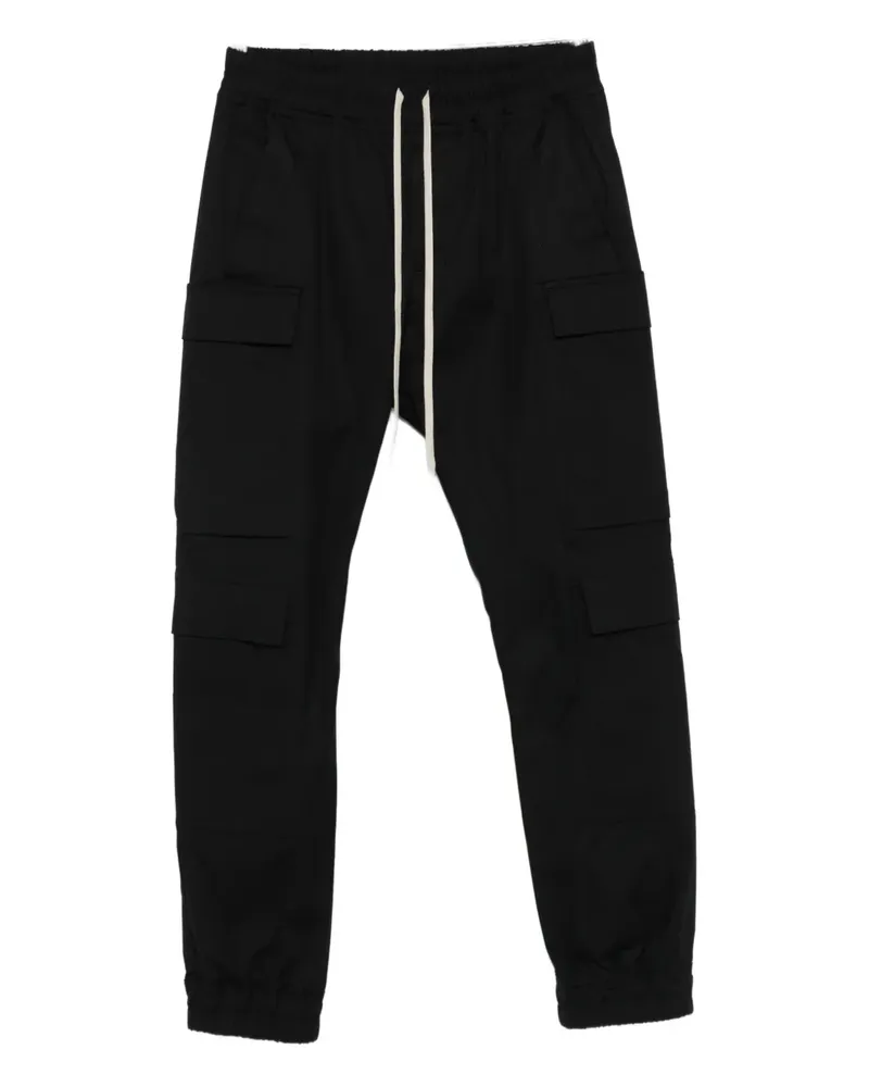 Rick Owens Mastodon drawstring cargo pants - Schwarz Schwarz