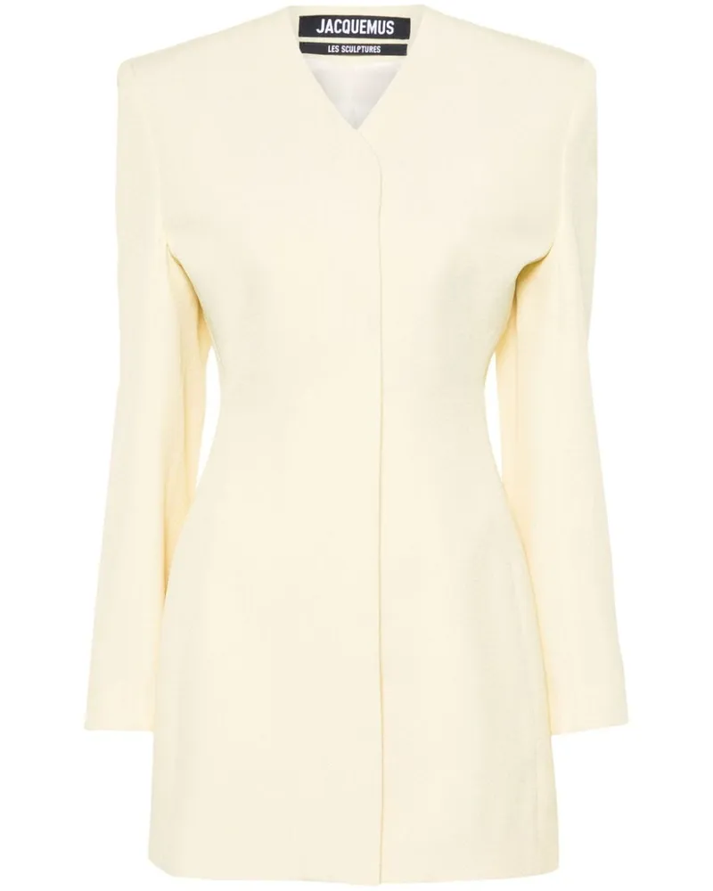 Jacquemus La Robe Cubi Minikleid - Gelb Gelb