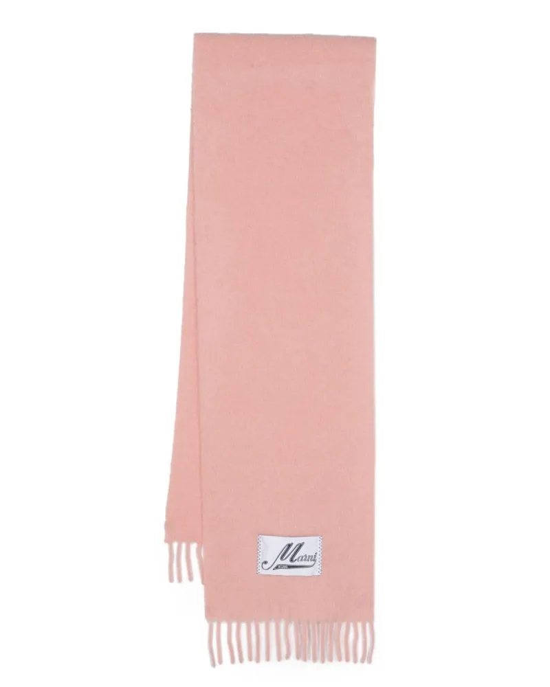 Marni Schal mit Streifen - Rosa Rosa