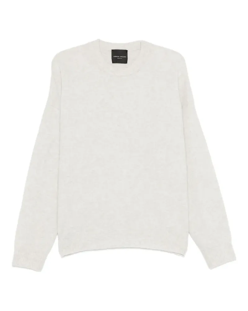 Roberto Collina Klassischer Pullover - Grau Grau