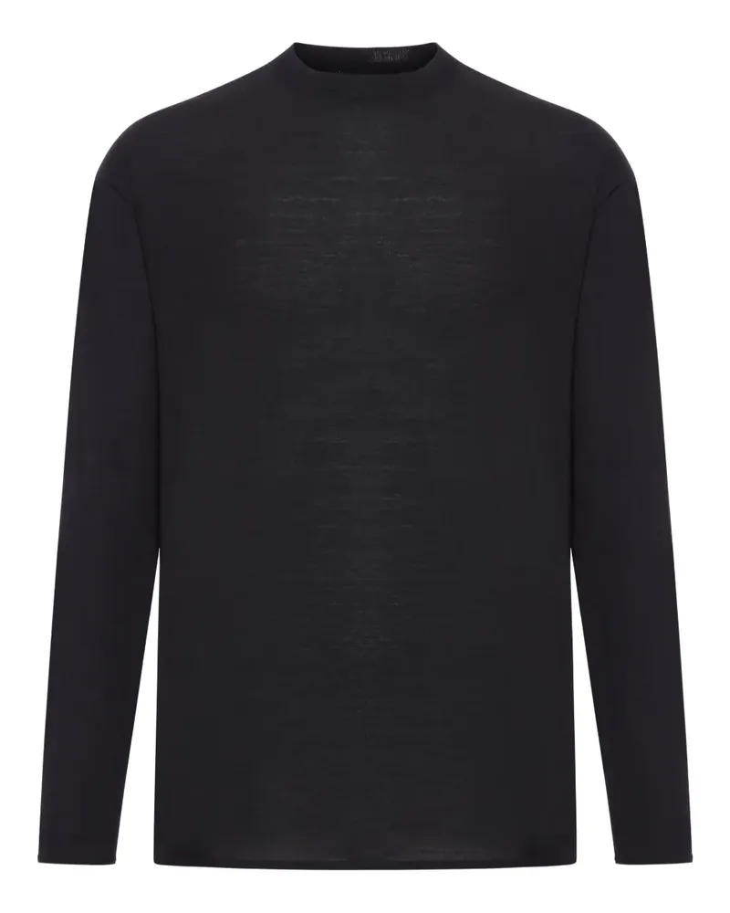 TRANSIT Langärmeliger Pullover - Schwarz Schwarz