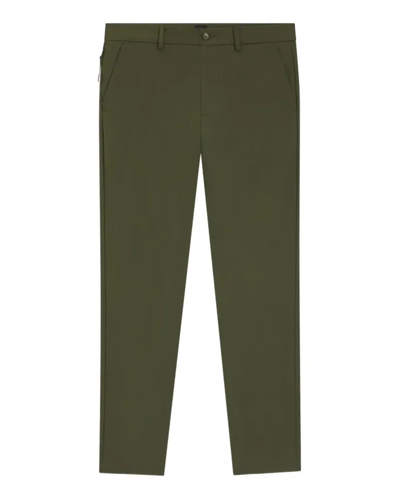 HUGO BOSS Slim-Fit-Hose mit eingefassten Taschen - Grün Grün
