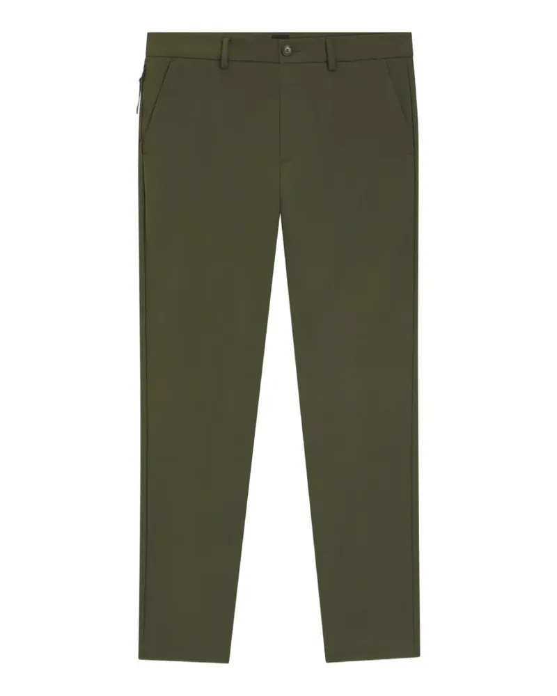HUGO BOSS Slim-Fit-Hose mit eingefassten Taschen - Grün Grün