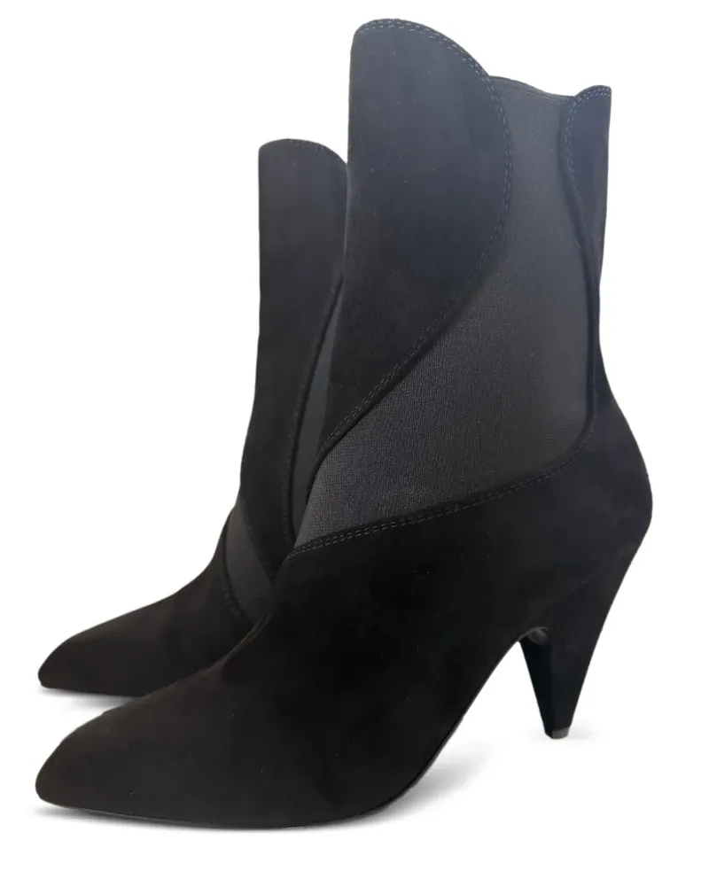 Sergio Rossi Stiefeletten mit Einsätzen - Schwarz Schwarz
