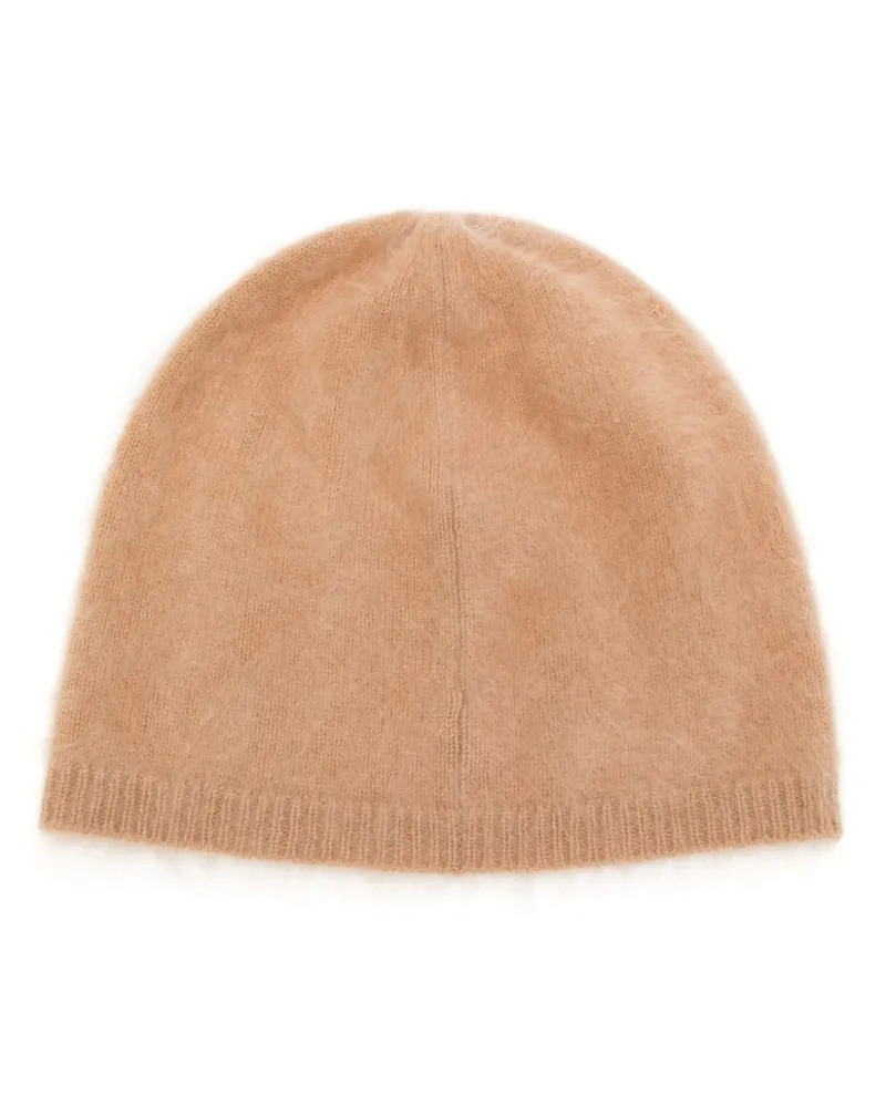 Lisa Yang Gebürstete Beanie - Braun Braun