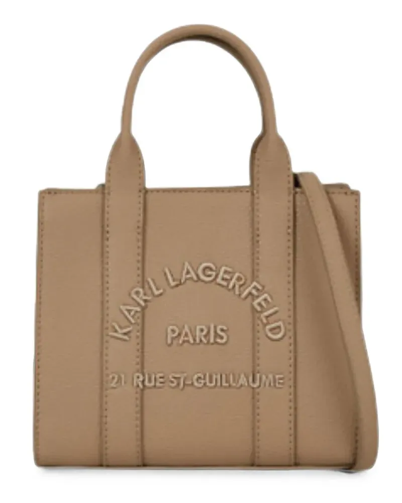 Karl Lagerfeld Rue St-Guillaume Mini-Tote Bag - Nude Nude