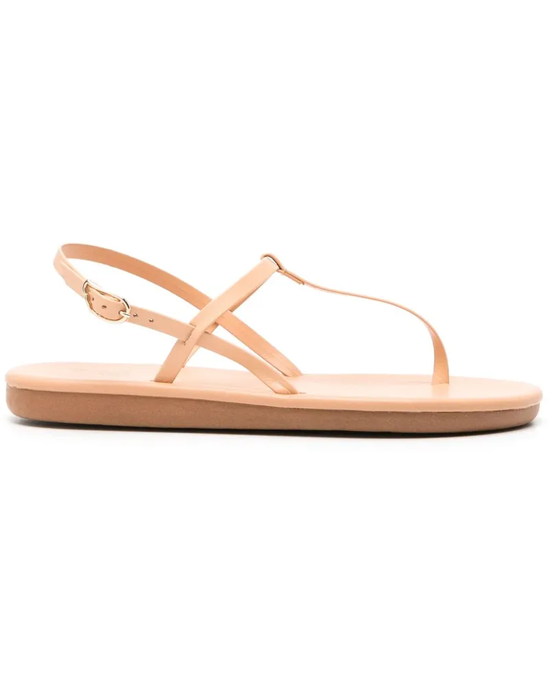 Ancient Greek Sandals Lito Sandalen mit Zehensteg - Orange Orange