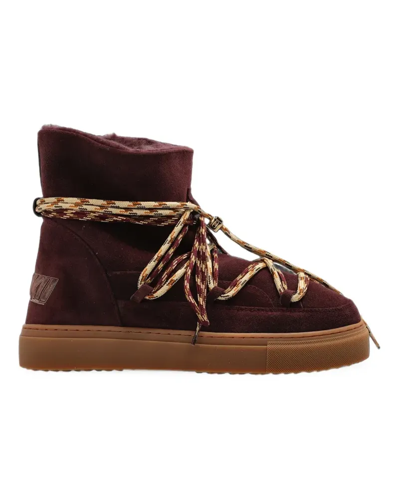 INUIKII Suede Double Tie snow boots - Rot Rot