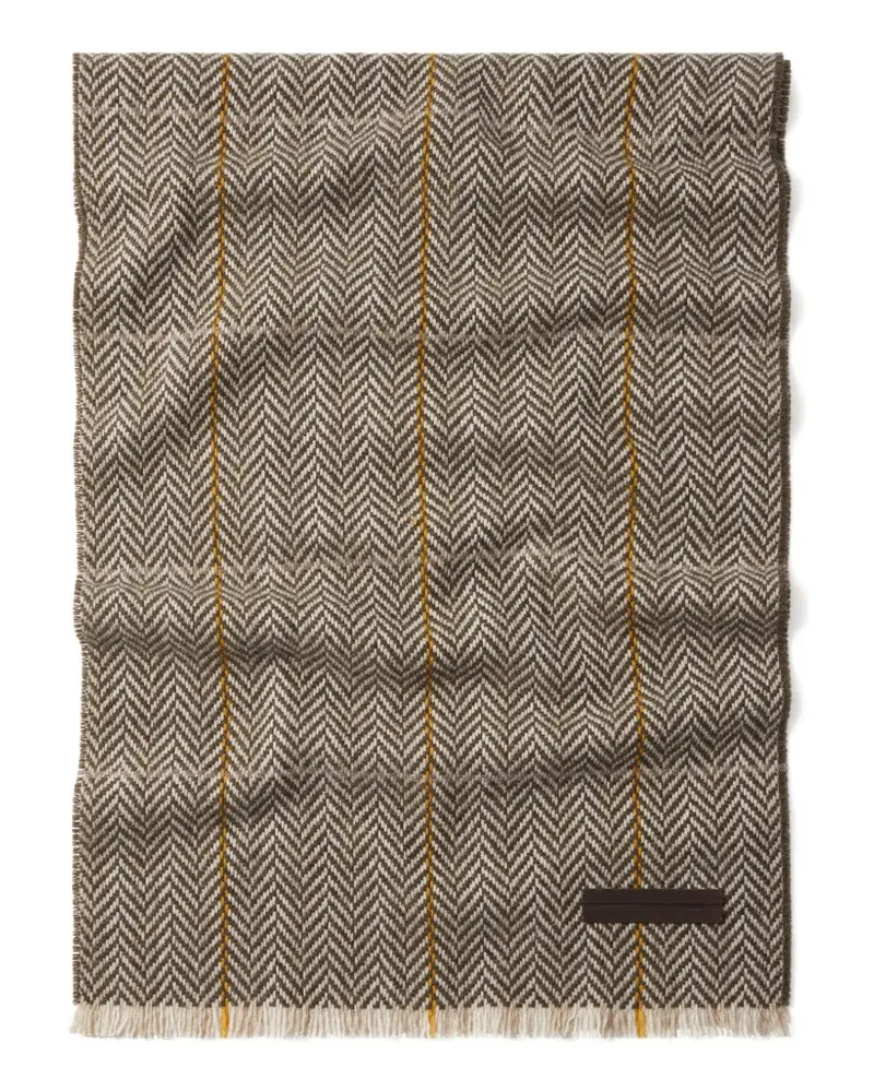 Ermenegildo Zegna Oasi Kaschmirschal in Helltaupe - Braun Braun