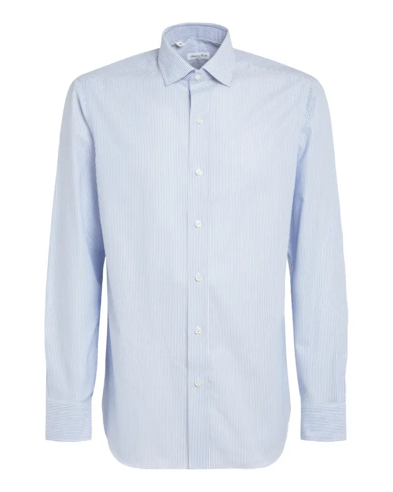 Salvatore Piccolo striped shirt - Blau Blau
