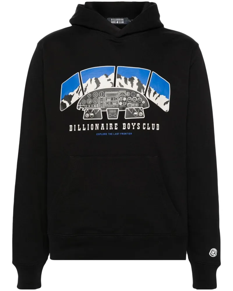 Billionaire Boys Club Flight Deck Hoodie Schwarz