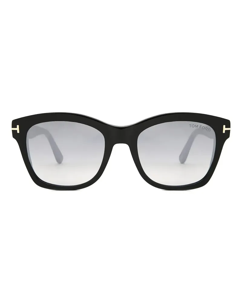 Tom Ford Sonnenbrille mit Cat-Eye-Gestell - Schwarz Schwarz