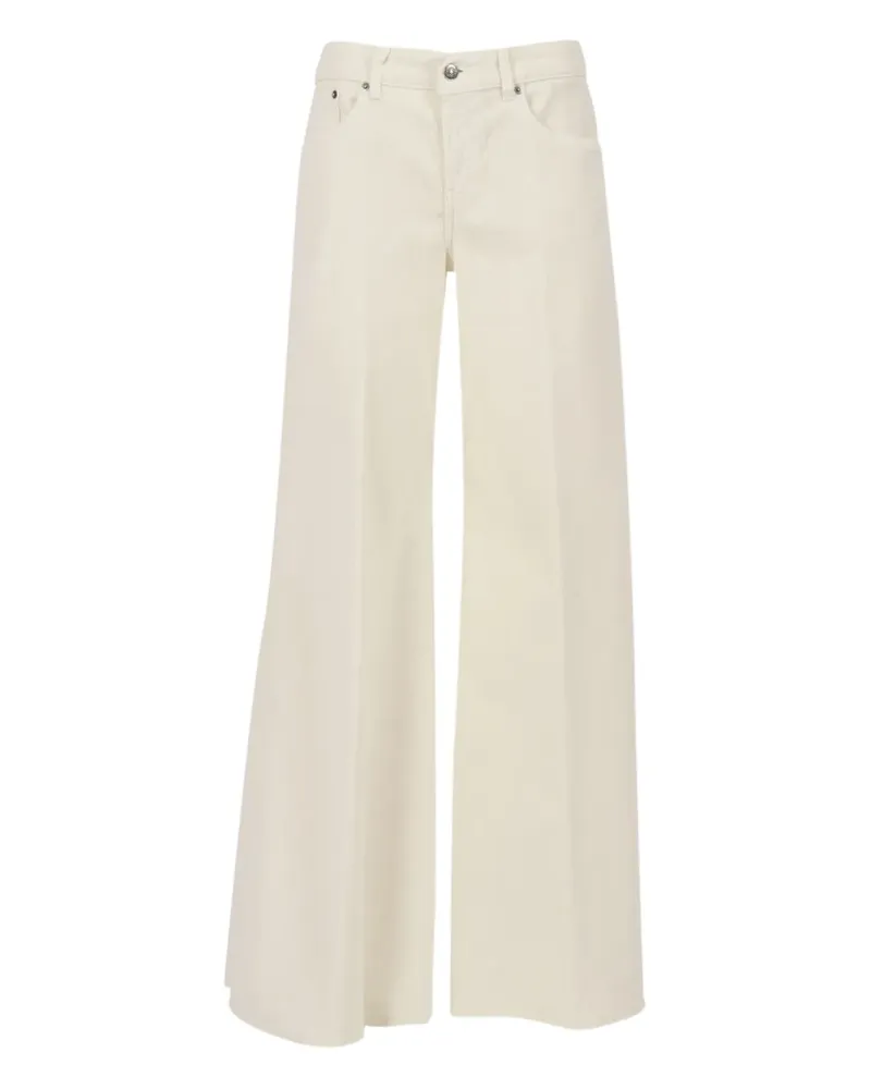 Dondup Weite Cordhose - Nude Nude