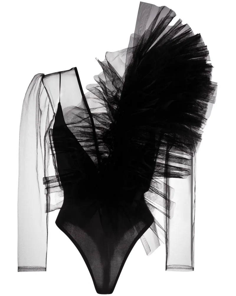 ALCHEMY Transparenter Body - Schwarz Schwarz
