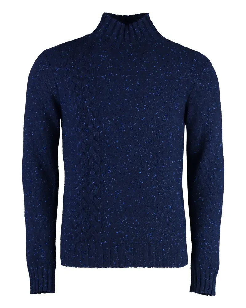 Malo Klassischer Kaschmirpullover - Blau Blau