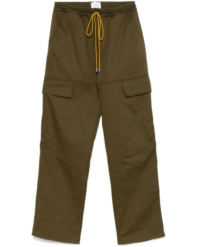 RHUDE Plateau Cargohose - Grün Grün