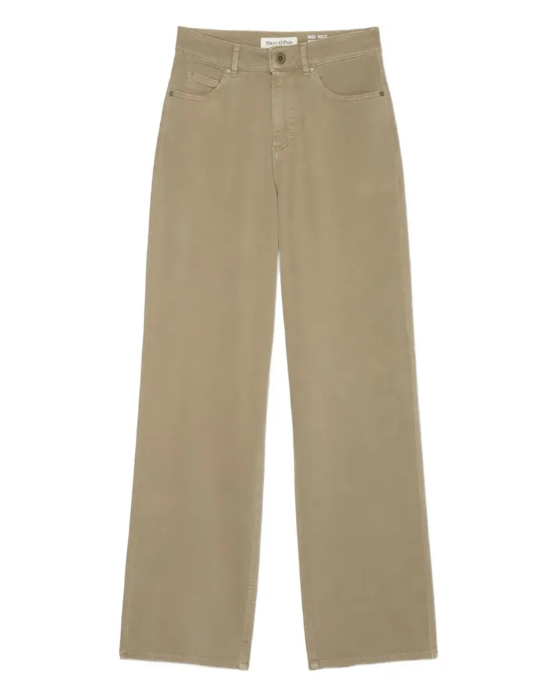Marc O'Polo Utility-Hose mit weitem Bein - Braun Braun