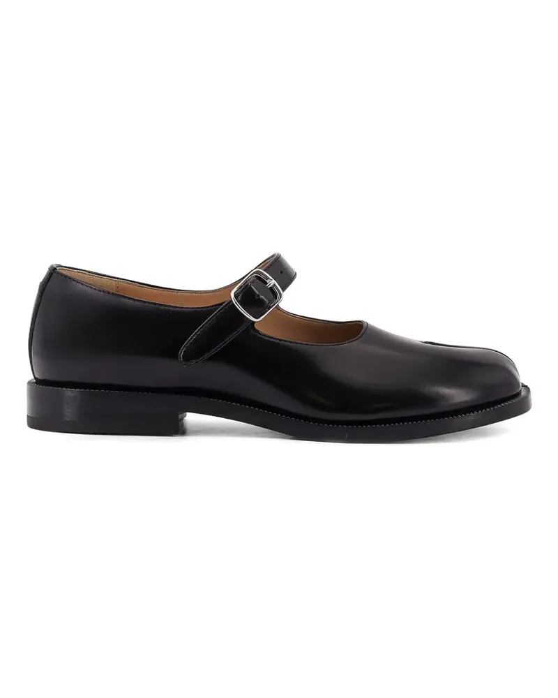 Maison Margiela Tabi Ballerinas mit Schnallenriemen - Schwarz Schwarz