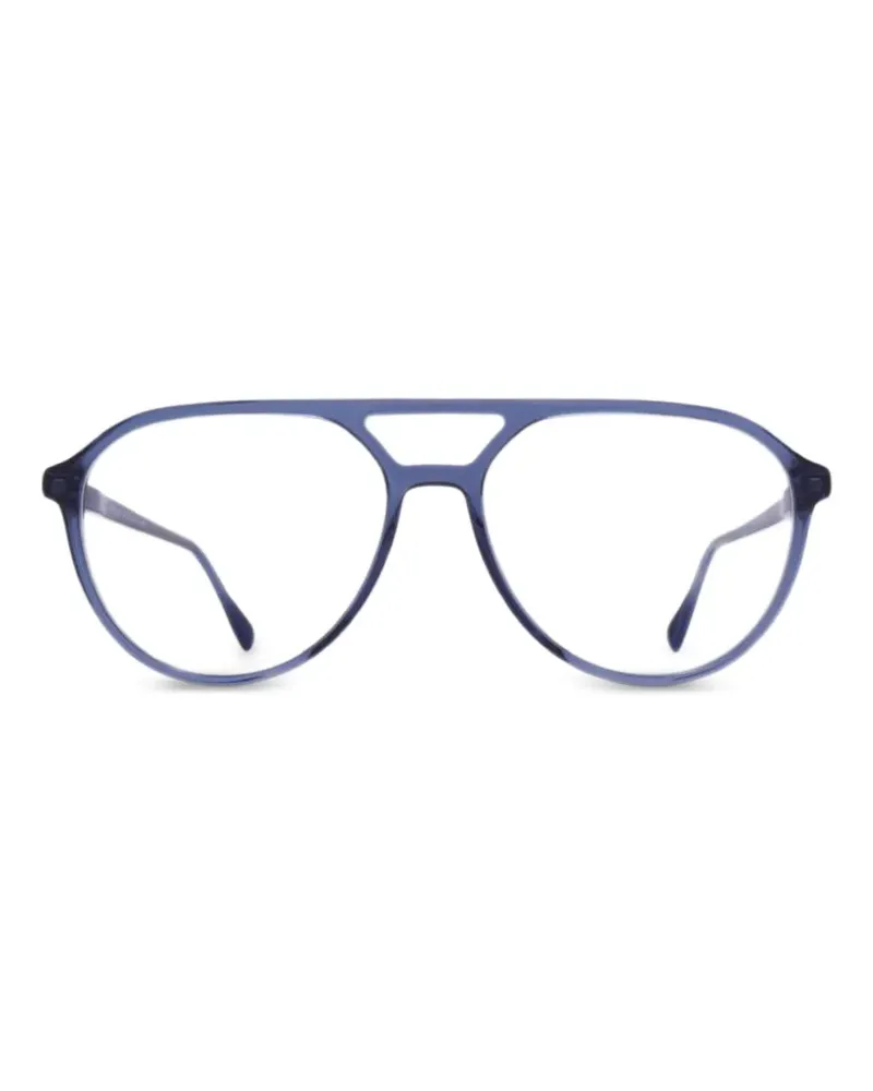 Mykita Atine pilot-frame glasses - Blau Blau