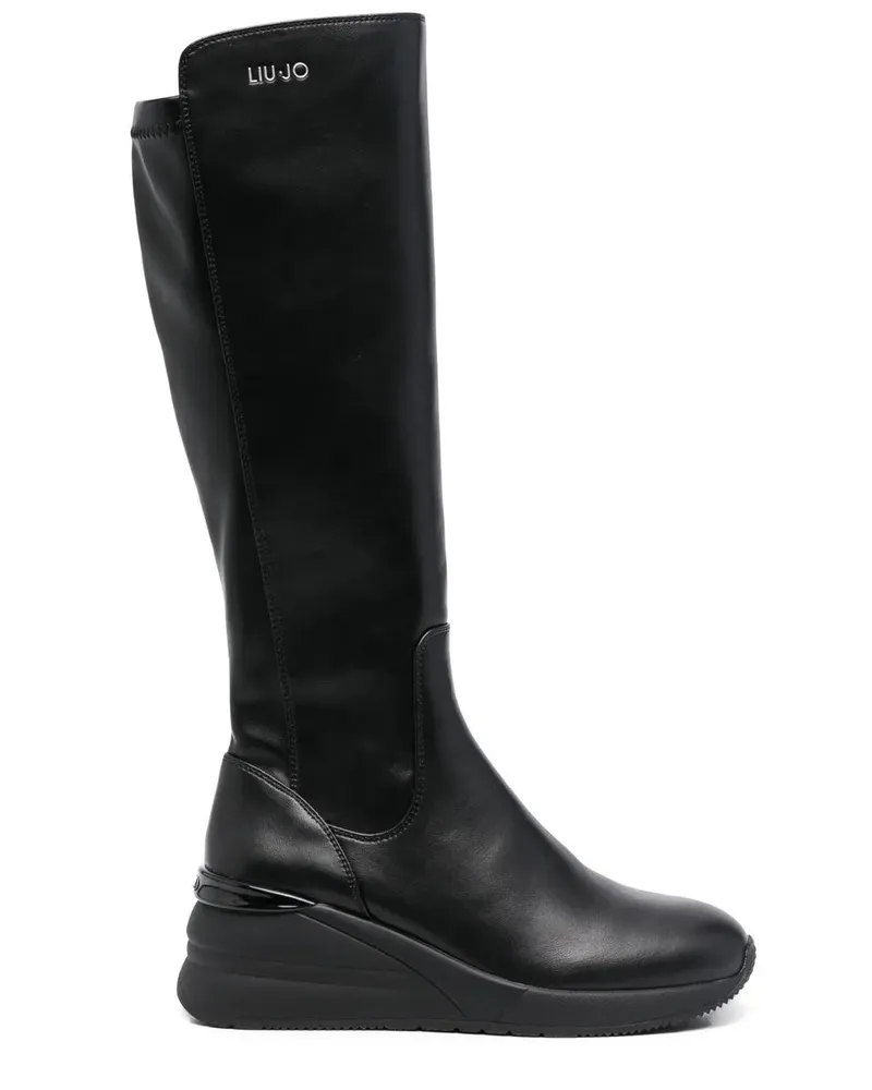 Liu Jo Kniehohe Alyssa 08 Stiefel - Schwarz Schwarz