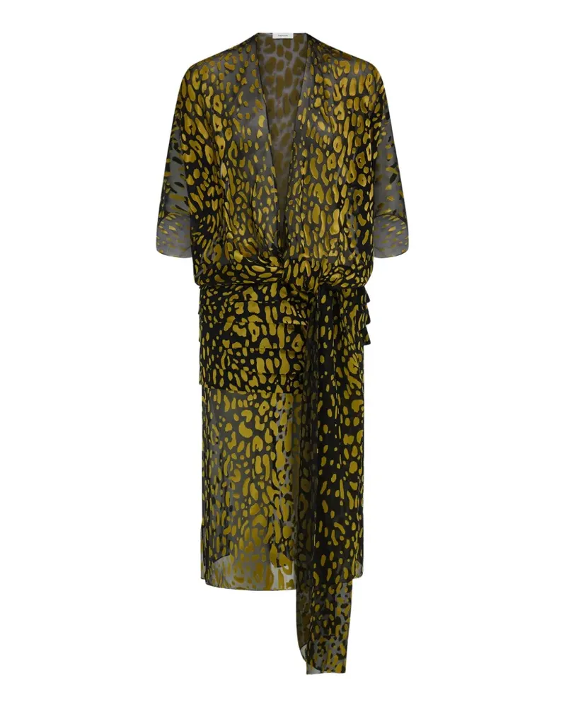 Ferragamo silk and viscose dress - Grün Grün