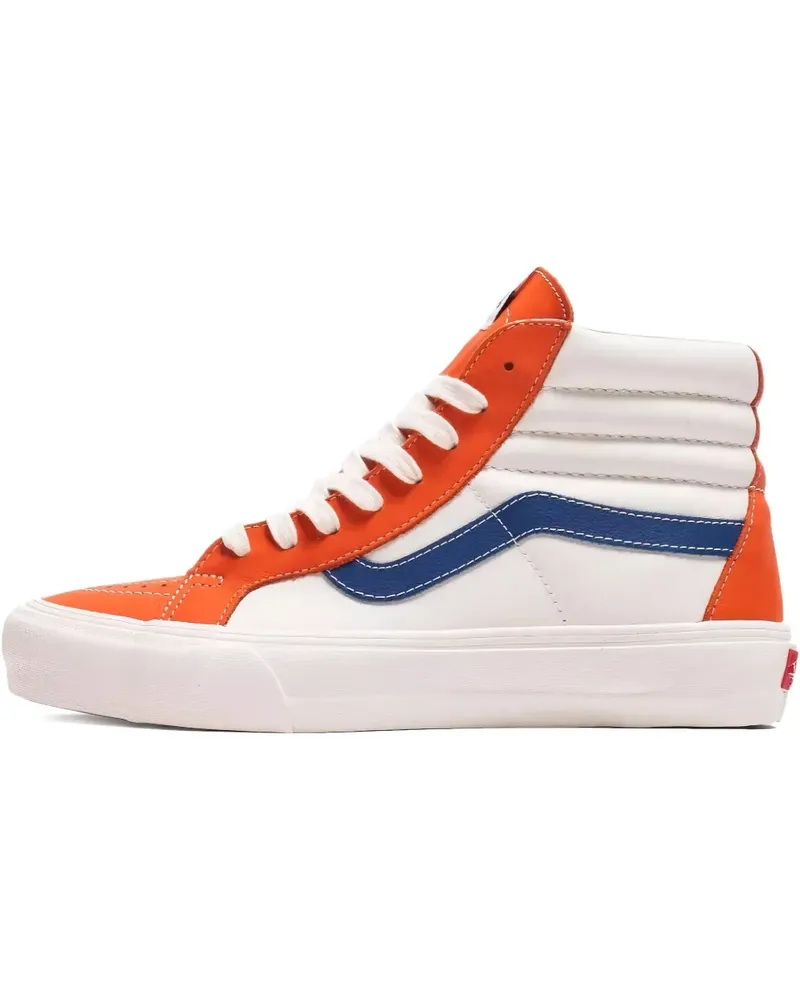 Vans Sk8-Hi Reissue "Flame/True Blue" Sneakers - Nude Nude