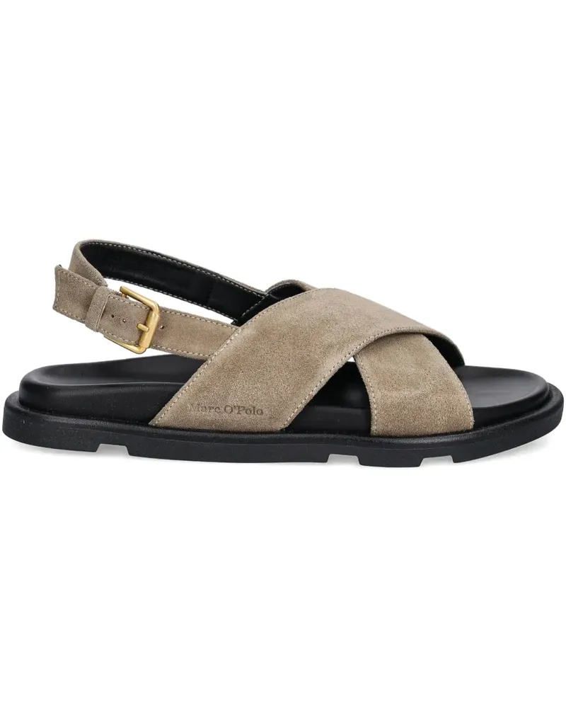 Marc O'Polo Slingback-Sandalen - Grau Grau