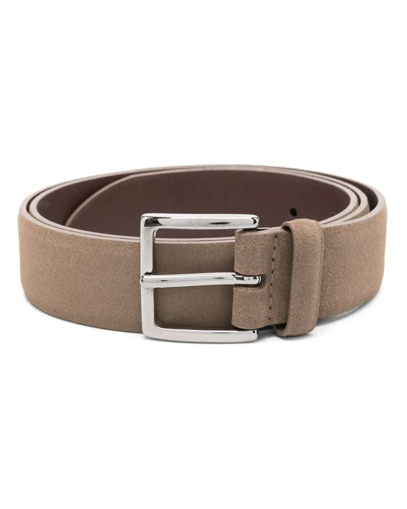Orciani Gürtel aus Wildleder - Braun Braun