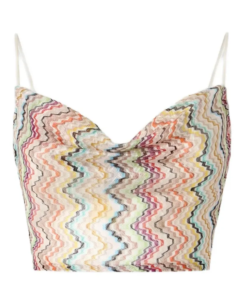 Missoni Oberteil mit Print - Nude Nude