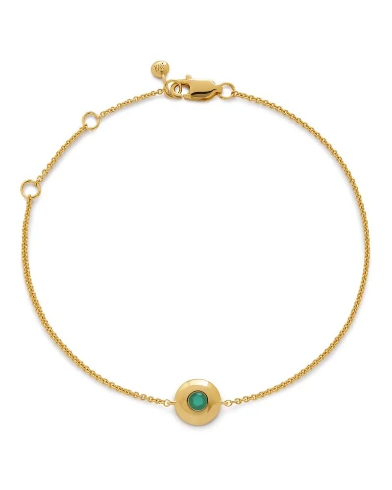 Monica Vinader May Birthstone Armband aus 18kt Gelbgold-Vermeil Gold