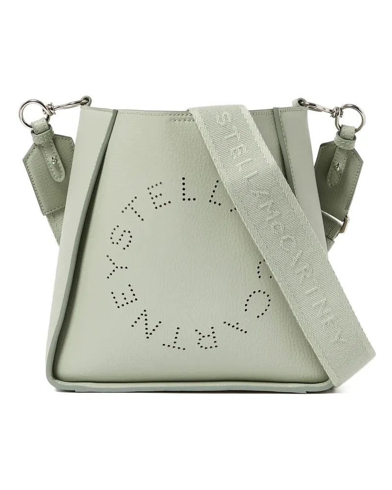 Stella McCartney Umhängetasche mit Logo-Detail - Grün Grün
