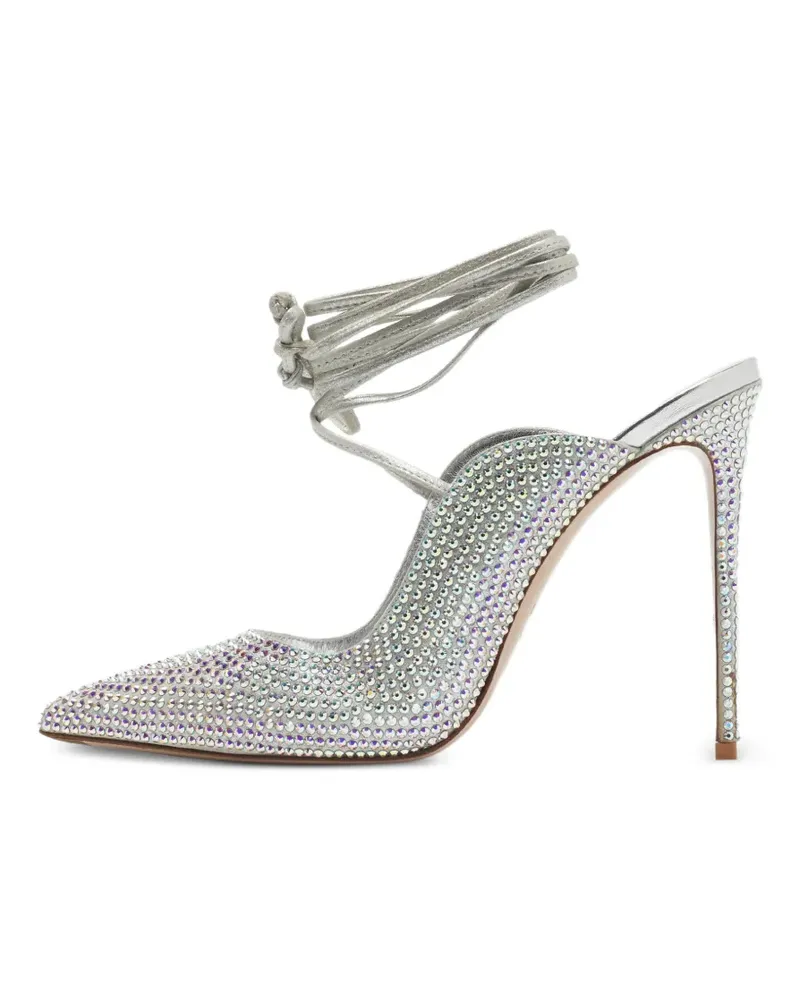 Le Silla Ivy Pumps mit Kristallen - Silber Silber