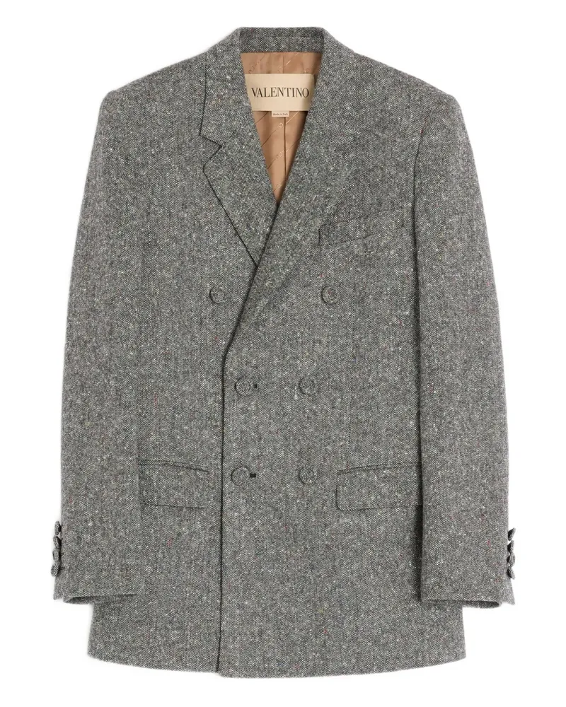 Valentino Garavani Doppelreihiger Blazer - Nude Nude
