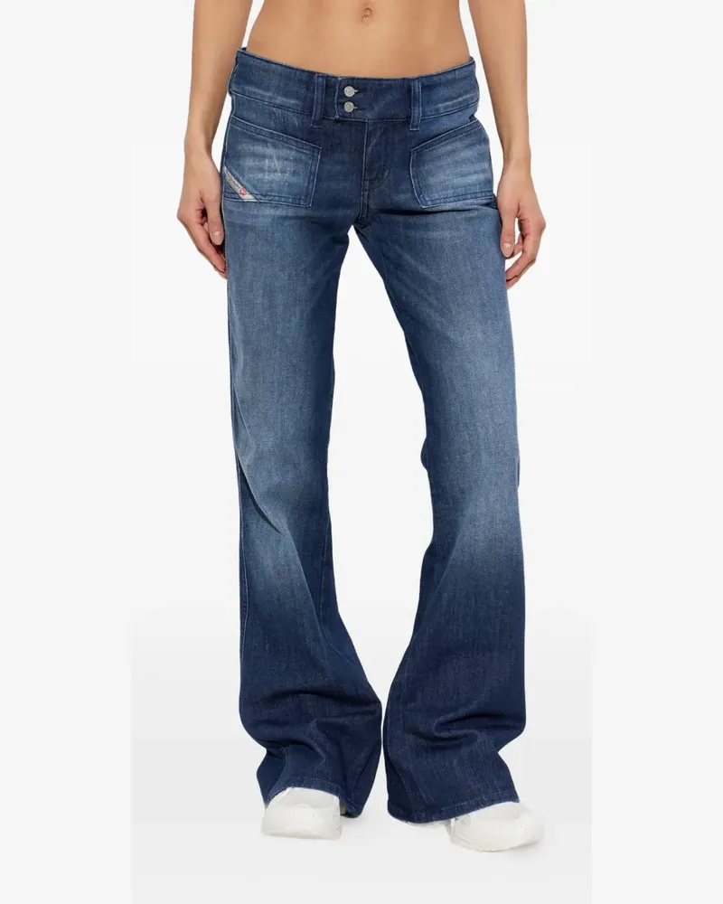 Diesel D-Hush Schlagjeans - Blau Blau