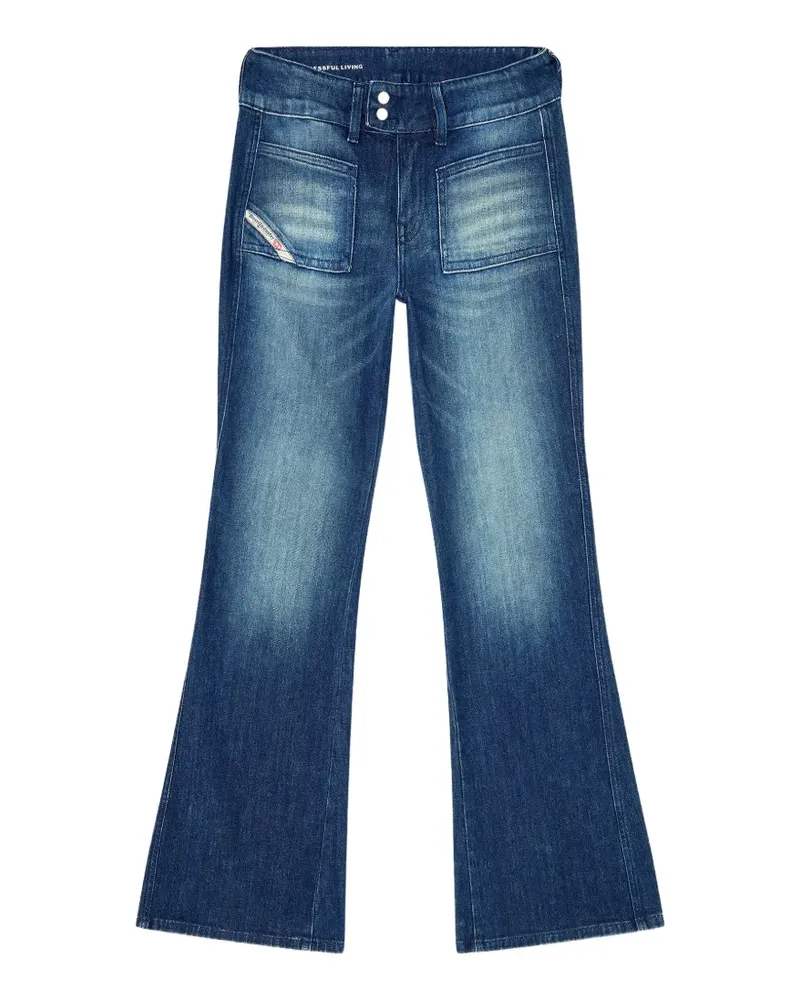 Diesel D-Hush Schlagjeans - Blau Blau